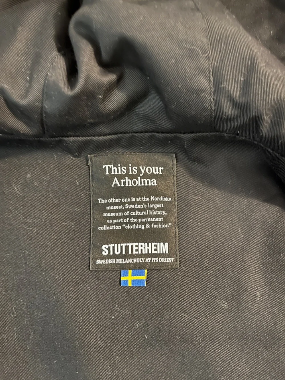 Stutterheim Men's Heavyweight Rain Coat - Picture 5 of 8